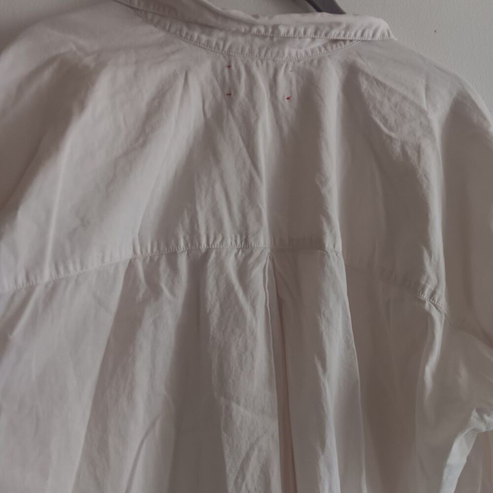 Xirena Light Pink Cotton Button Up Long Sleeve Shirt Size M Lightweight Breezy - Picture 6 of 8